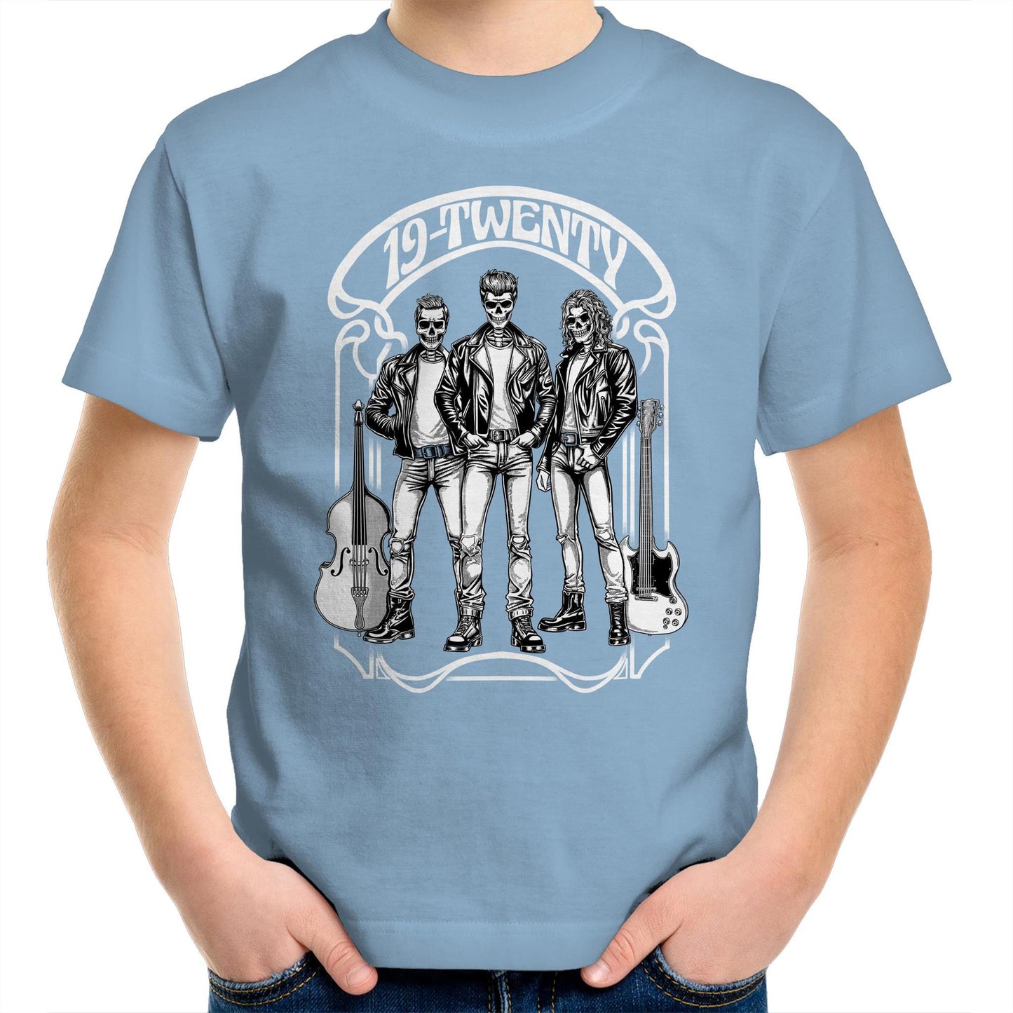 19-Twenty • Skelly Trio • Kids Youth T-Shirt • Various Colours