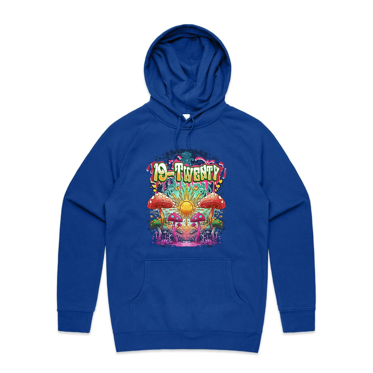 19-Twenty • Mushroom Mayhem • AS Colour Hoodie • Multiple Colours