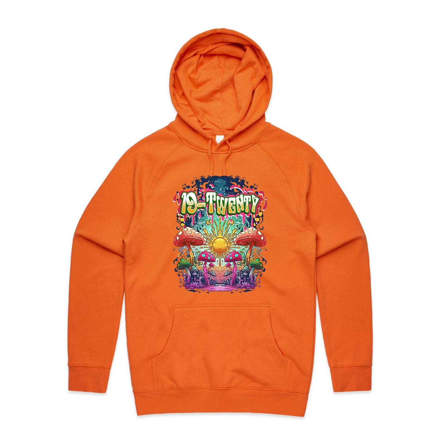 19-Twenty • Mushroom Mayhem • AS Colour Hoodie • Multiple Colours