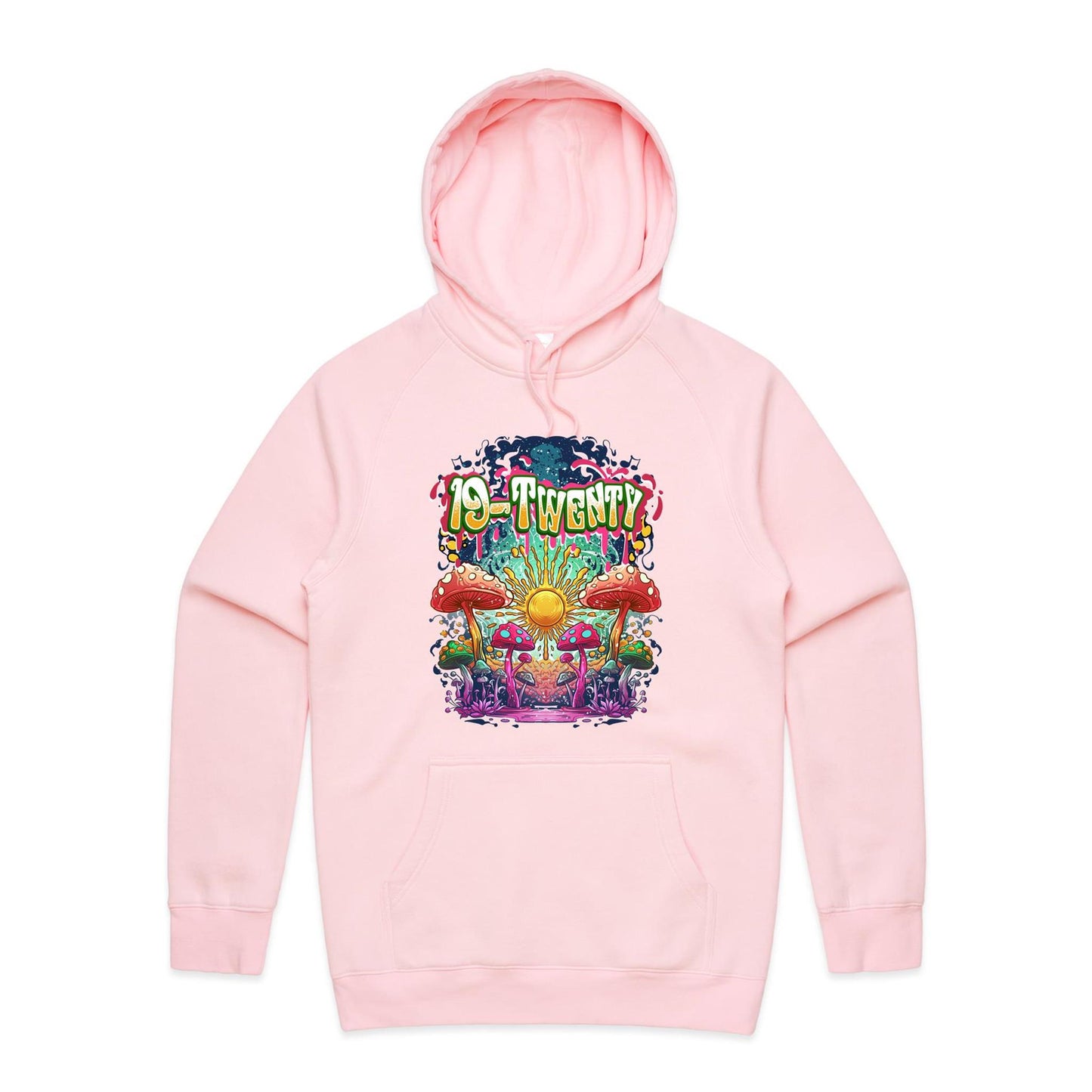 19-Twenty • Mushroom Mayhem • AS Colour Hoodie • Multiple Colours