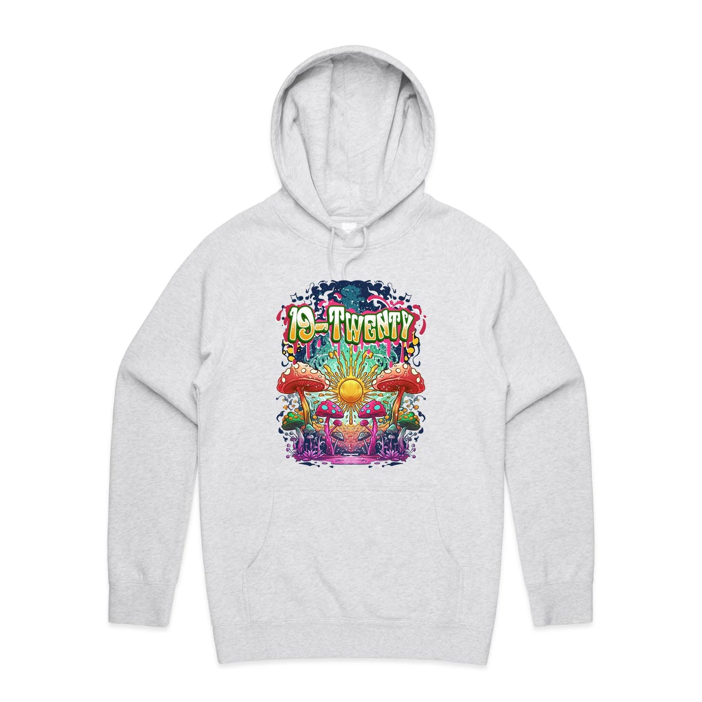 19-Twenty • Mushroom Mayhem • AS Colour Hoodie • Multiple Colours