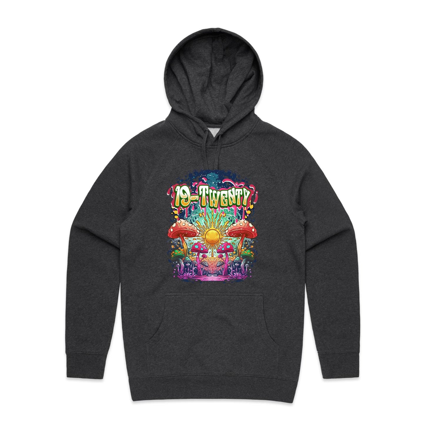 19-Twenty • Mushroom Mayhem • AS Colour Hoodie • Multiple Colours