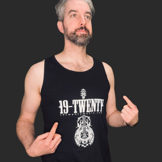 Men's Guitar Design Singlet