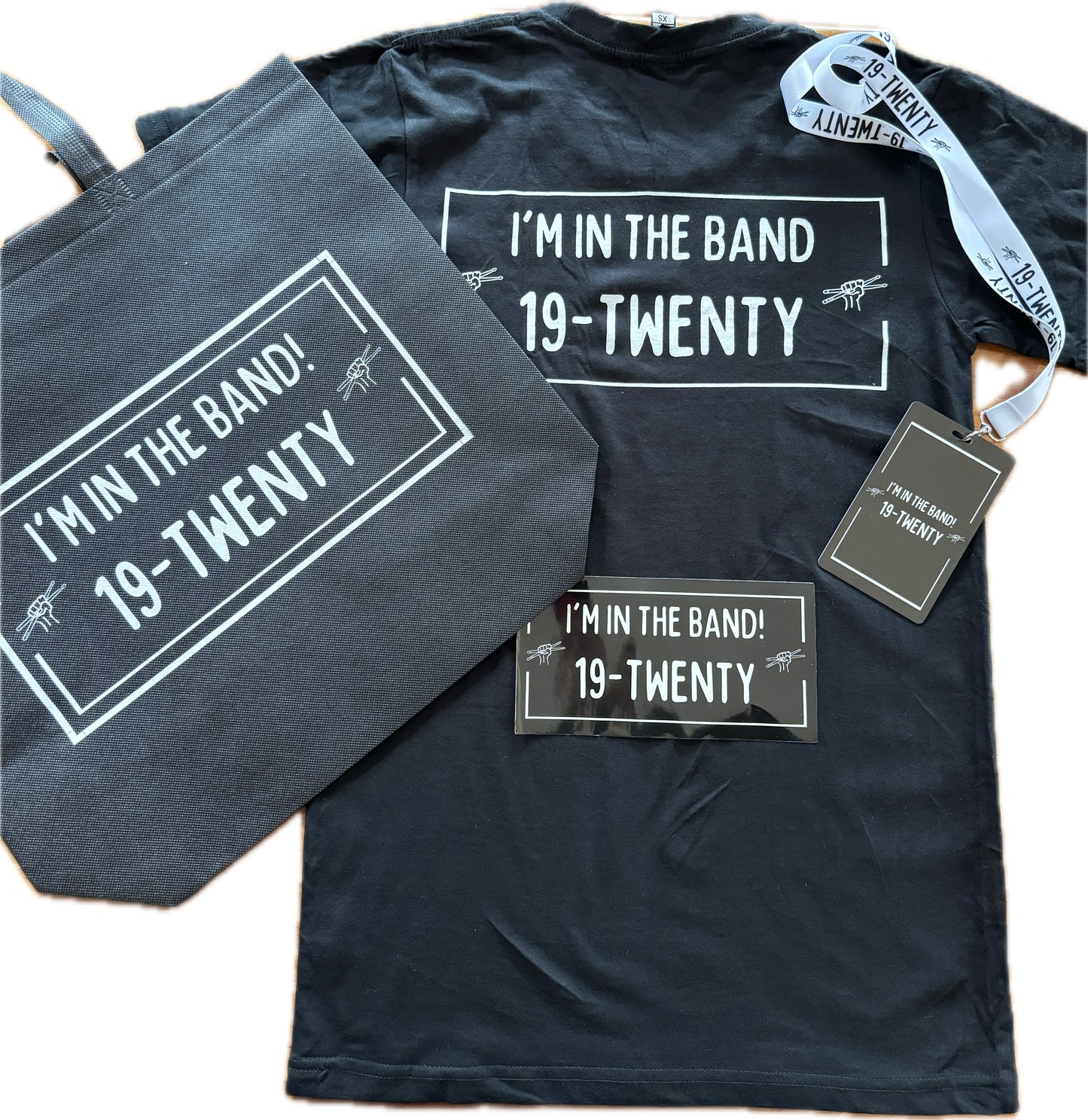 I'm In The Band - Unisex - Round Neck T-Shirt Pack.