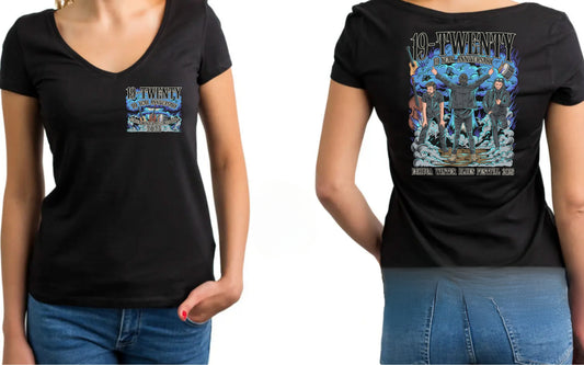 Echuca Winter Blues 10 Year Anniversary Shirt Ladies V-Neck
