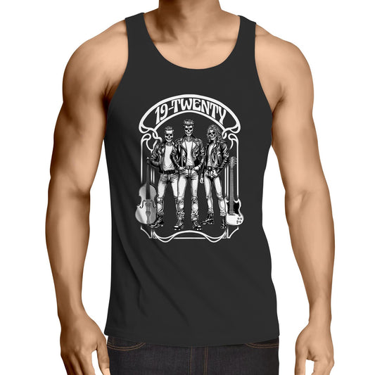 19-Twenty • Skelly Trio • Lowdown - Mens Singlet Top