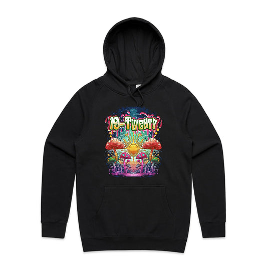 19-Twenty • Mushroom Mayhem • AS Colour Hoodie • Multiple Colours