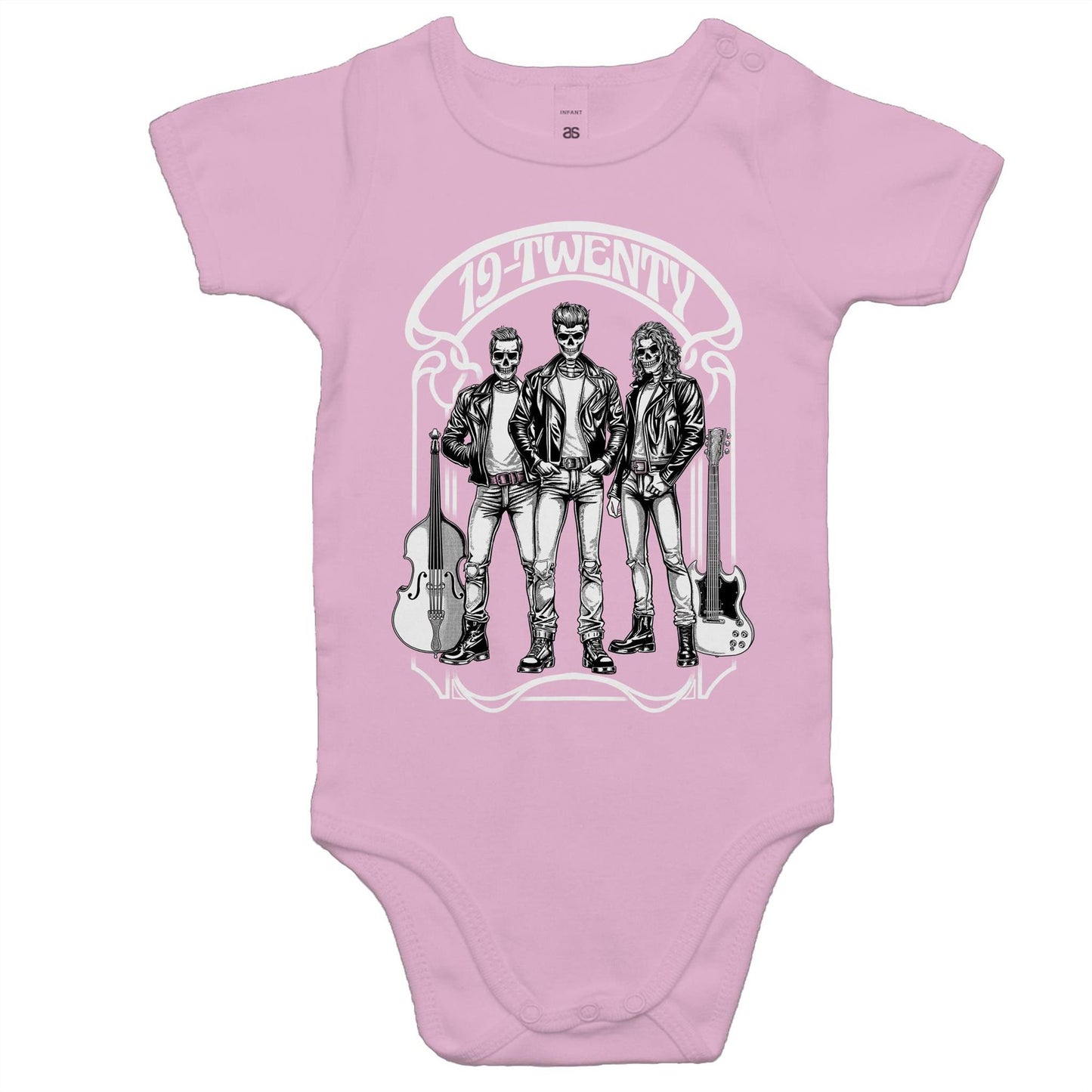 19-Twenty • Skelly Trio • Baby Onesie Romper