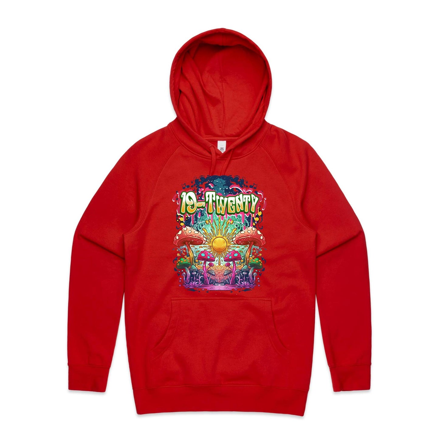 19-Twenty • Mushroom Mayhem • AS Colour Hoodie • Multiple Colours